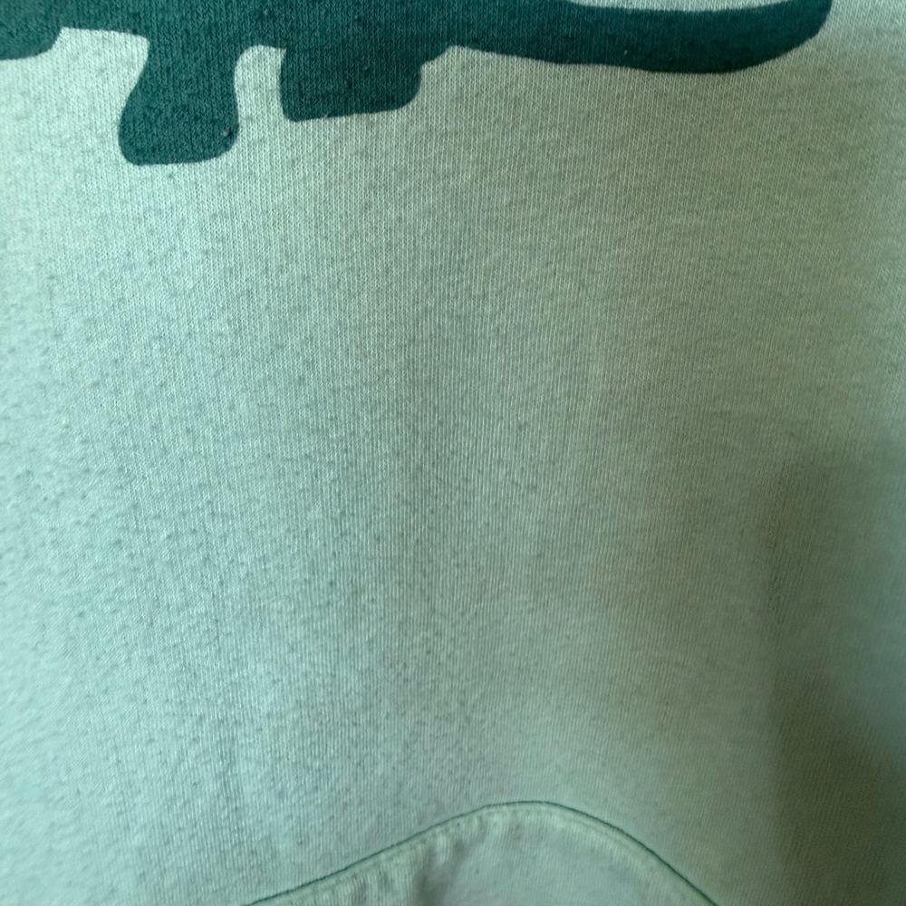 Lazy One Sleep Hoodie Women S/M Mint Green Good Dog Mom Graphic Oversized Pajama - Picture 6 of 9